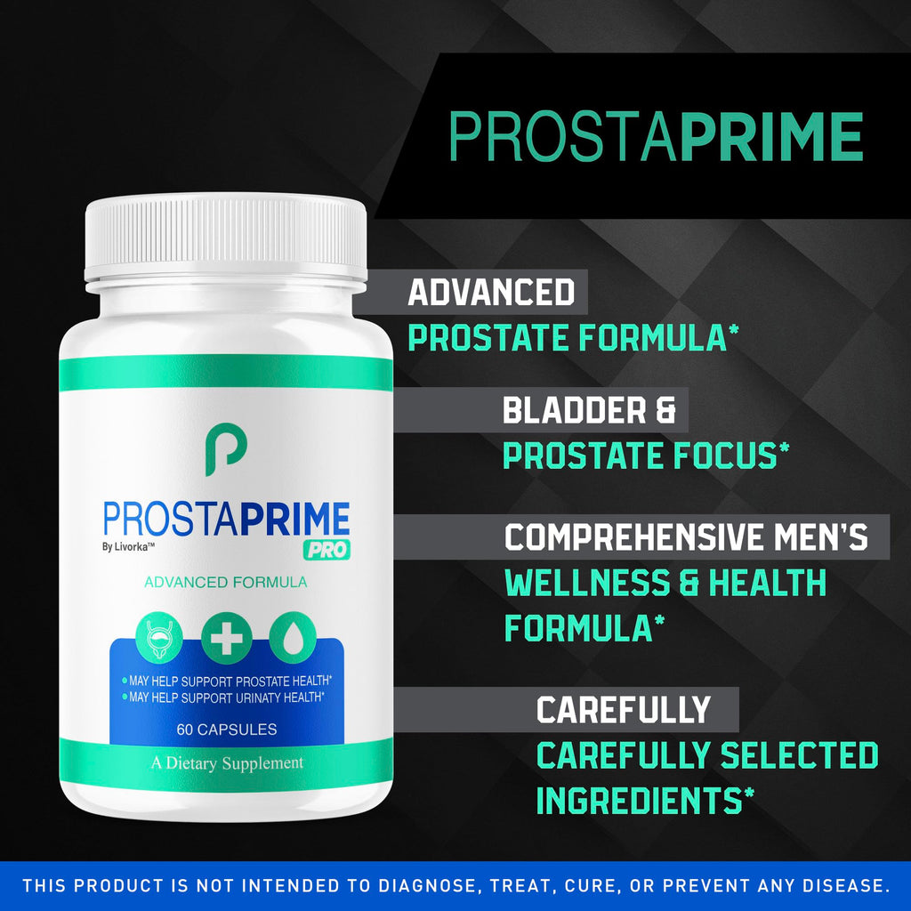 (2 Pack) ProstaPrime Pro Capsules - Official for Men Pills Supplement Support, Natural Premium Advanced Formula Health & Wellness, ProstaPrime Pro Reviews, 120 Capsules for 2 Months