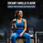 Vega Protein + Recovery, Vanilla – 30g Vegan Protein, Dairy & Gluten Free, Probiotics, NSF Certified, 28.8 oz (20 Servings)
