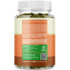 Vegan Thyroid Support Gummies with Sea Moss - Thyroid Support Gummies for Comprehensive Support for Men and Women with Iodine Selenium and Other Potent Vitamins - Gelatin-Free Non-GMO - 90 Count