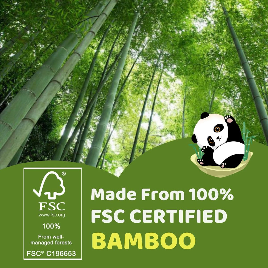 QingYa Unbleached Bamboo Facial Tissues - 12 Boxes of 100% Natural, Hypoallergenic, 134 Sheets per Box, FSC Certified, Eco - Friendly, Ultra - Soft & Gentle for Everyday Home and Office Use