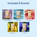 BLUELAND Foaming Hand Soap Refill Tablets, 10-Pack, Variety Pack Scents, Eco Friendly Cleaning Products, 10 x 9 Fl oz