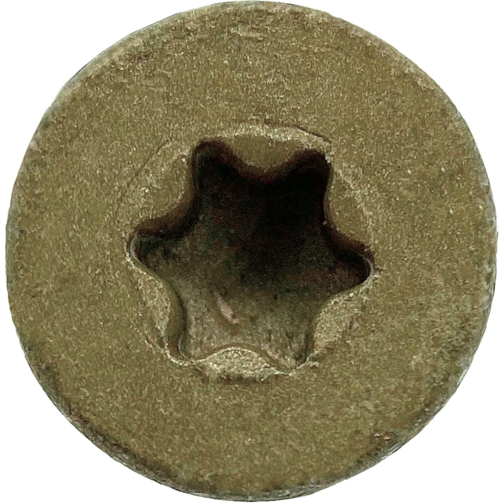Jake Sales #12x2-1/2 Reamer Tek Torx/Star Head Self-Drilling Wood to Metal Screws - for Flatbeds, Trailers or Fastening Wood to Steel - T25 Torx Screw Head - (1 Pound Approx. 50 Screws)