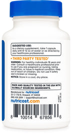 Nutricost Fisetin Capsules 100mg, 60 Capsules - Natural Polyphenol Antioxidant - Non-GMO, Gluten Free, and Vegan Friendly Supplement