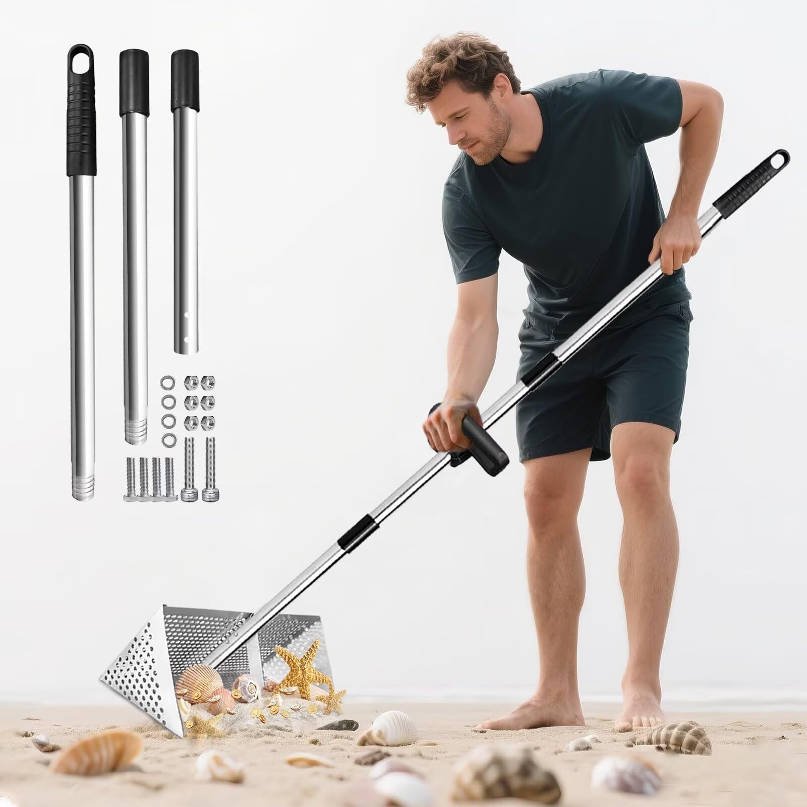 Sand Scoop with 16" Width Basket