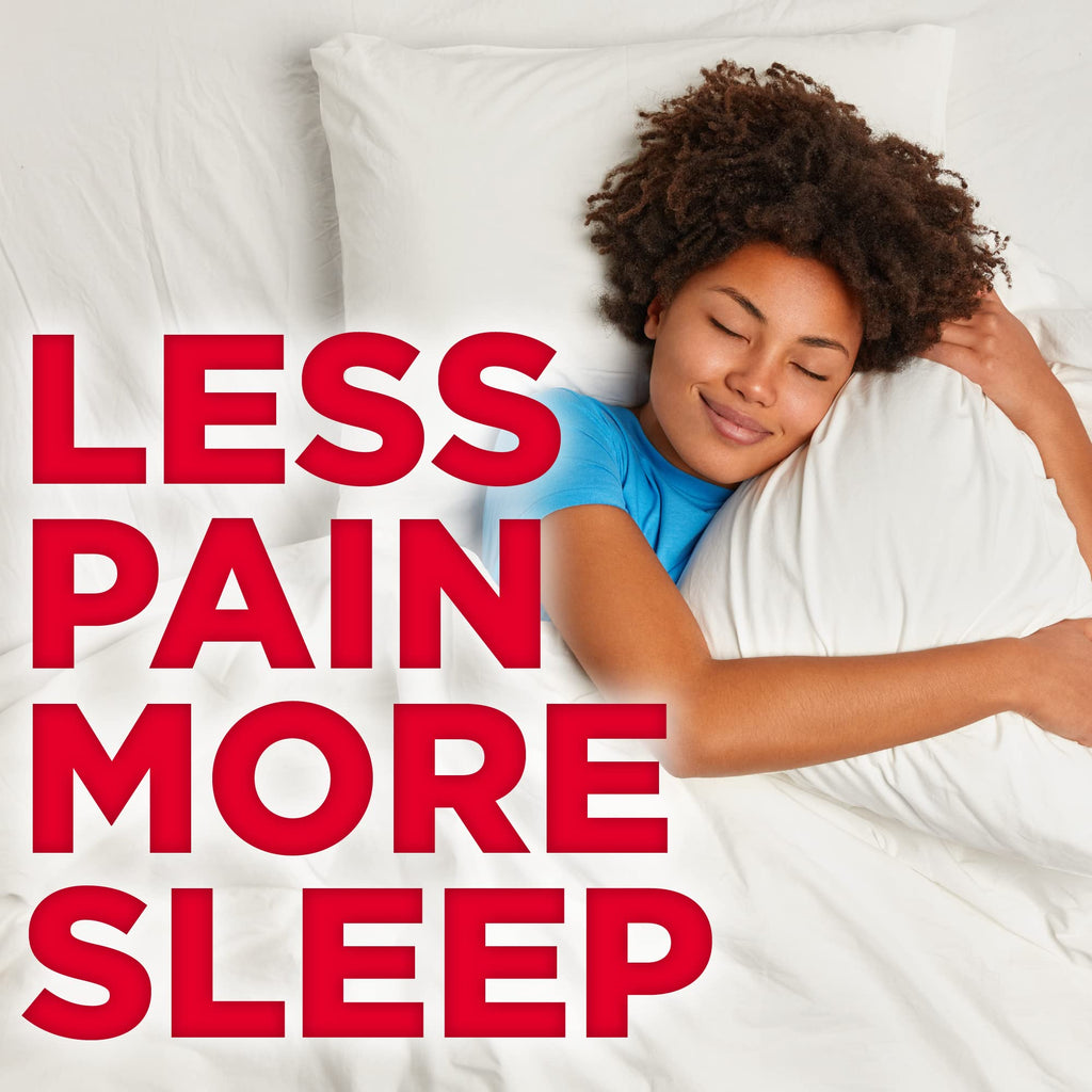 Amazon Basic Care Acetaminophen PM, Pain Reliever Plus Nighttime Sleep Aid, Blue, 100 Count (Pack of 3)