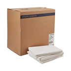 McKesson Drape Sheets [100 Count] Disposable Sheet for Bed, Massage, Exam, Medical, 2-Ply Tissue, Latex-Free, 40 x 60 in, White