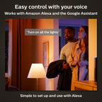 Philips Hue Smart 60W A19 LED Bulb - White and Color Ambiance Color-Changing Light - 2 Pack - 800LM - E26 - Indoor - Control with Hue App - Works with Alexa, Google Assistant and Apple Homekit
