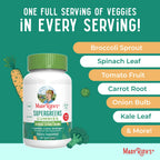 MaryRuth's Super Greens | Naturally-Occurring Quercetin | Spirulina | Broccoli Root | Kale Leaf | Sugar Free Gummies for Adults and Kids Ages 4+ | 2g Fiber | Vegan | 60 Count