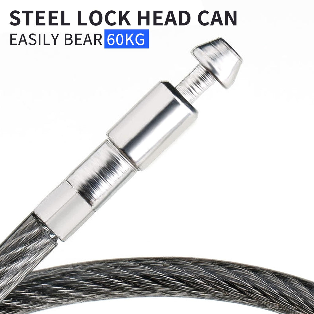 gate Locks for Outdoor Fence gate Lock Locker Lock Bike Cable Chain Combination Outdoor