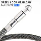 gate Locks for Outdoor Fence gate Lock Locker Lock Bike Cable Chain Combination Outdoor