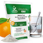 KidneyAide UreaAide Urea Powder Sparkling Natural Orange Flavor for Low Sodium 15 Packs Urea Powder for Hyponatremia, SIADH, Nephrologist Invented 100% Medical Grade Urea 15 gram Urea Per Packet