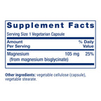 Life Extension Magnesium Glycinate, Heart Health, Bone Health, Nerve and Muscle Support, Highly absorbable, Gluten-Free, Non-GMO, Vegetarian, 90 Capsules (Pack of 2)