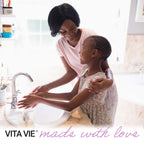 VITA VIE Body Wash, Lemon Scent, Antibacterial Soap for Hands and Forearms With Hazel, Willow Bark Extract, and Tea Tree Oil, Clean Nourishing Formula, Vegan, Paraben Free, Non GMO, 12 FL Oz, 2 Pack