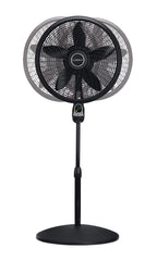 Lasko Cyclone Oscillating Pedestal Fan - Adjustable to 54" - 1843 - Black