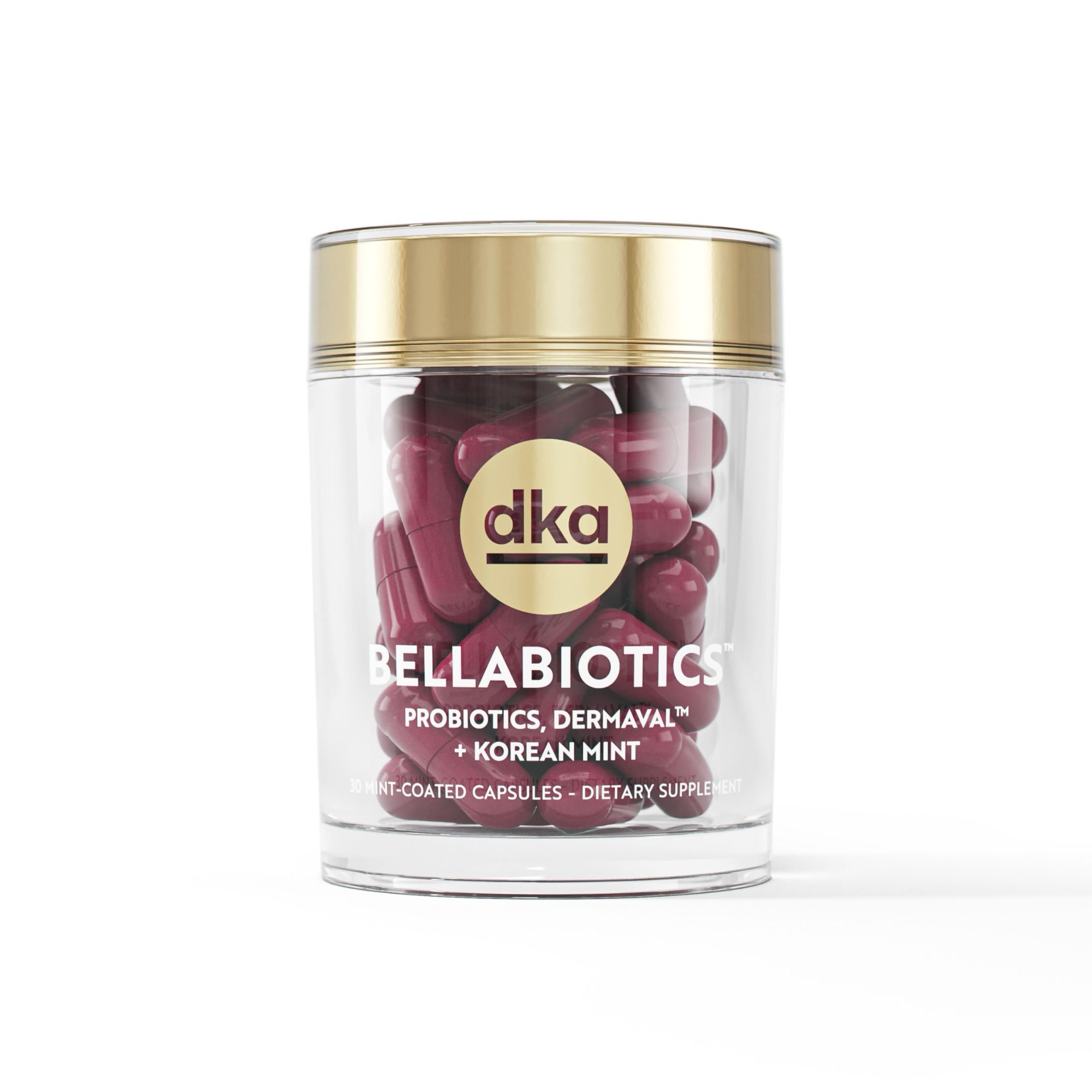 Dr. Kellyann Bellabiotics Probiotic Capsules for Digestion & Skin Health (30 Capsules) – Supports Gut & Skin Health