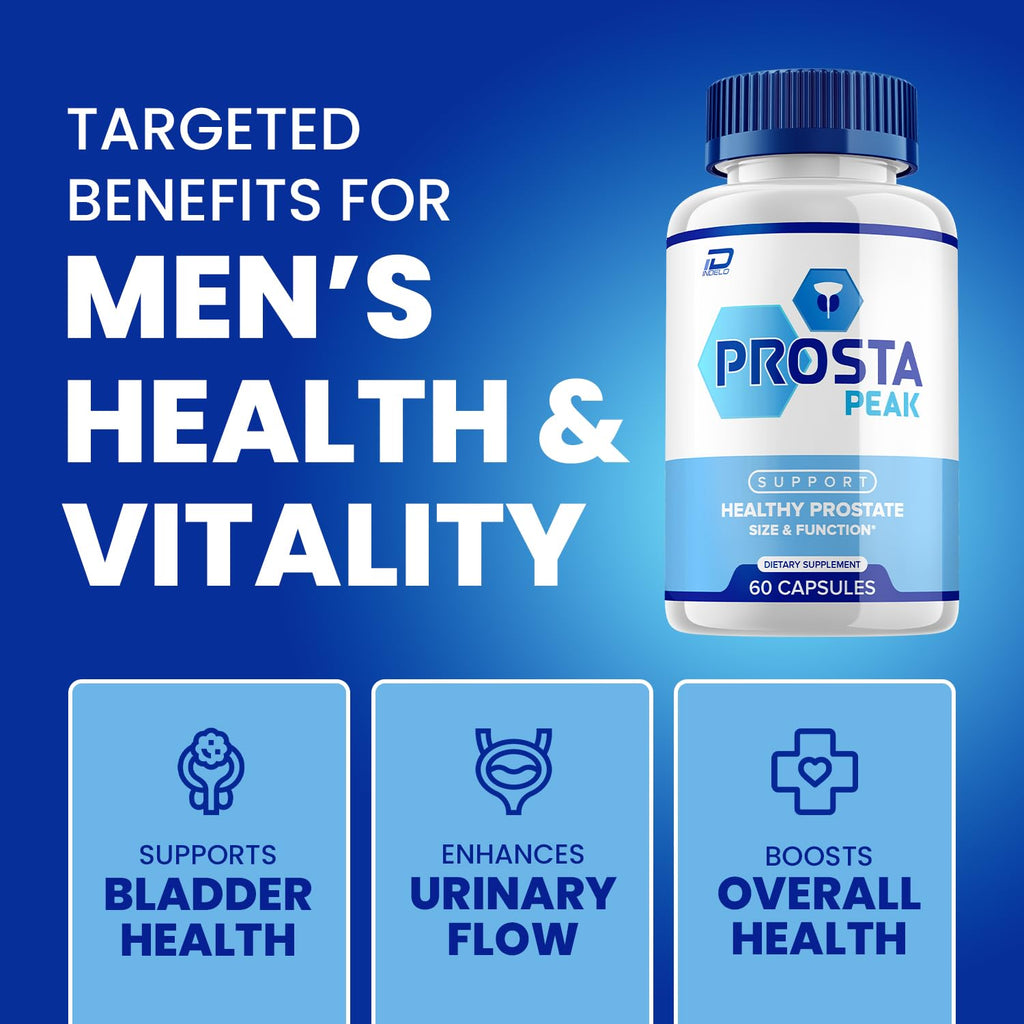 Prosta Peak Supplement – ProstaPeak Capsule Advanced Formula Supplements Health, Reviews (5 Pack - 300 Capsules)