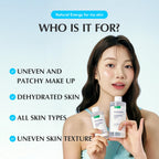 EQQUALBERRY Swimming Pool Toner - Korean Toner for Daily Exfoliating & Deep Hydration with Natural Enzyme Protease & Hyaluronic Acid, For Sensitive Skin, 10.14 Fl Oz (300ml)
