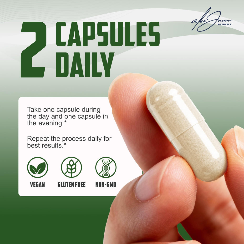 Adaptogenic Mushrooms with Cordyceps & Rhodiola – Daily Blend with Zinc, Selenium & Boron –Vegan Mushroom Capsules Supplement for Active Lifestyles – No Fillers or Additives – 60 Count