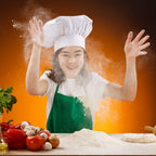 KUUQA 16 Pack Kids Art Aprons Children Painting Aprons Art Smocks Bulk for Craft Home Kitchen Classroom