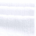 Tens Towels 4 Piece Extra Large Bath Towels 30 x 60 Inches, White