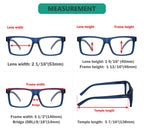 Eyekepper 5-pack Oversized Reading Glasses Square Large Frame Readers for Men and Women +3.00