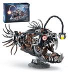 XITALAXU Mechanical Fish Building Sets,Ocean Animal Collection Toy,Adults Home or Office Decor,STEM Building Gift for Teens Boys and Girls 8-14 (1038PCS)