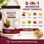 EOQIFJM Beet Chews 4-in-1, 60 Count