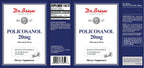 Dr. Brian Policosanol 20mg | Supports Heart & Cholesterol Health - Vegan, Gluten Free, Dairy Free, 90 Policosanol Vegetable Tablets