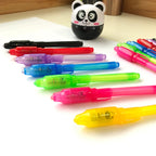 SCStyle Invisible Ink Pen 28Pcs With UV Light Party Favors for kids,Spy Pen