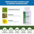 Cerule StemEnhance Ultra 2 Pack –Natural Stem Cell Support Supplement for Cellular Renewal, Immune Function, Energy, and Recovery–Freshwater Microalgae & Marine Macroalgae Extracts– 120 Capsules Total