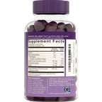 Viva Naturals Organic Sambucus Elderberry Gummies for Adults (120 Count) - 3in1 Black Elderberry Vitamin C and Zinc Immune Support Gummies, Chewable Elderberry Supplements, Zinc Immunity Gummies