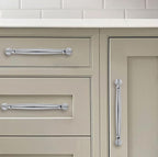 khtumeware 10 Pack 3 Inch(76mm) Polished Chrome Cabinet Pulls Heavy Duty Solid Cabinet Handles Kitchen Cabinet Hardware for Cupboard Drawer Handles