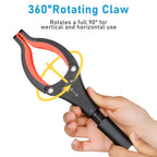 Grabber Reacher Tool, 32" Grabbers for Elderly, Lightweight Extra Long Handy Trash Claw Grabber, Mobility Aid Reaching Assist Tool for Trash Pick Up, Nabber, Litter Picker, Arm Extension (Orange1)