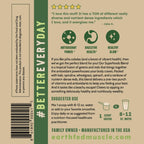 Earth Fed Muscle Greens and Reds Superfoods Blend, Piña Colada – Kale, Spirulina, Wheatgrass & Elderberry – Antioxidant Support, Vitamins & Probiotics – No Artificial Ingredients – 30 Servings