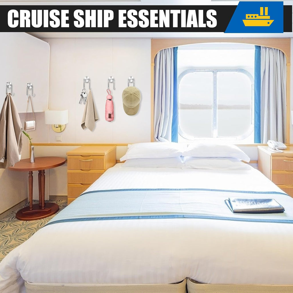 LOVIMAG Magnetic Hooks for Cruise Cabins Essentials 2026 Door Magnets 50LBS