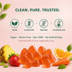 Women's Probiotic Gummies – Feminine pH Balance Probiotics Gummies & Vaginal Flora Support – Digestive Health – Vegan, Gluten-Free – Hawaiian Pineapple Gummy – 60 Count (30 Servings)（P1）