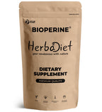Herbadiet Bioperine Powder | Black Pepper Extract Powder Piperine 95% by HPLC | Bioavailability Enhancer, Boosts Nutrients Uptake | Gluten Free, Non-GMO Bulk Supplement (14 gram/ 0.5 oz)