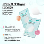 Anua Salmon DNA PDRN Collagen Melting Patch for Glass skin, Smile Line Patches, Wrinkle Patches, Melting Thin Collagen Patch, Firming for Fine Lines, Glow, Hydrating, Korean Skincare, 2 Pairs x 4EA