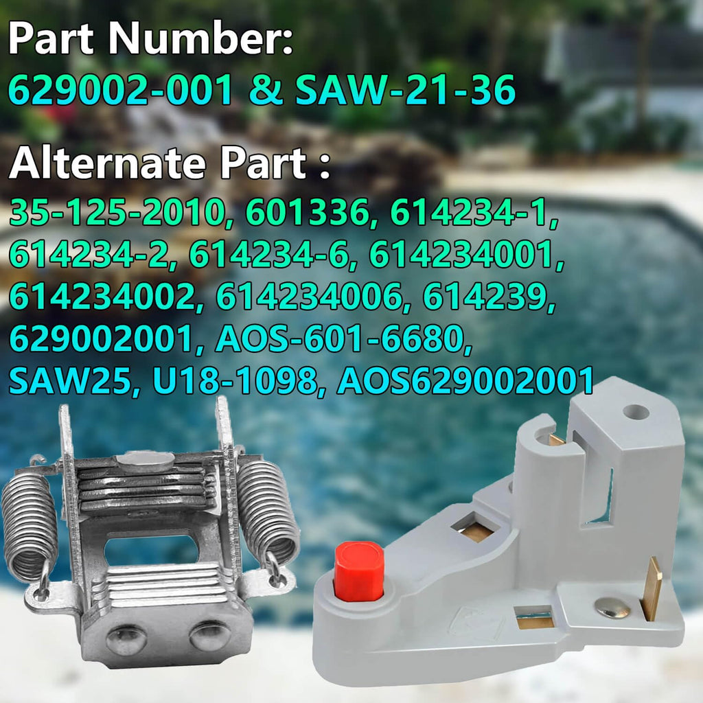 Single Speed Rotating Switch Part, Fit for A.O Smith Pumps,Stationary Switch Replace 629002-001,629002001,SAW-21-36
