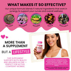 Colita Bonita – Aguaje, Black Maca & Fenugreek Pills – Natural Booty Growth & Hip Shaping Supplement – Supports Curves, Hormonal Balance & Waist Definition – 60 Capsules (30-Day Supply)