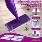 Wetjet Pads Refills, 32 Count Disposable Mop Pad Refills for Swiffer Wet Jet Mops, Thickness, Absorbent for Household Cleaning & Suit All Multi-Surface