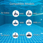 7 Pack R0527700 Pool Cleaning Vacuum Hoses, 39 Inch Fast Twist Lock Hose Replacement Kit Compatible for Zodiac Baracuda MX6,MX8,X7,T3,T5 Swimming Pool Cleaner