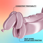 Polymaker Panchroma Silk PLA Filament 1.75mm 1kg, Shiny Rose Gold, New and Improved Formula, Better Strength, Printing Speed and Clog-Free. Works in Most FDM and Multicolor 3D Printers.