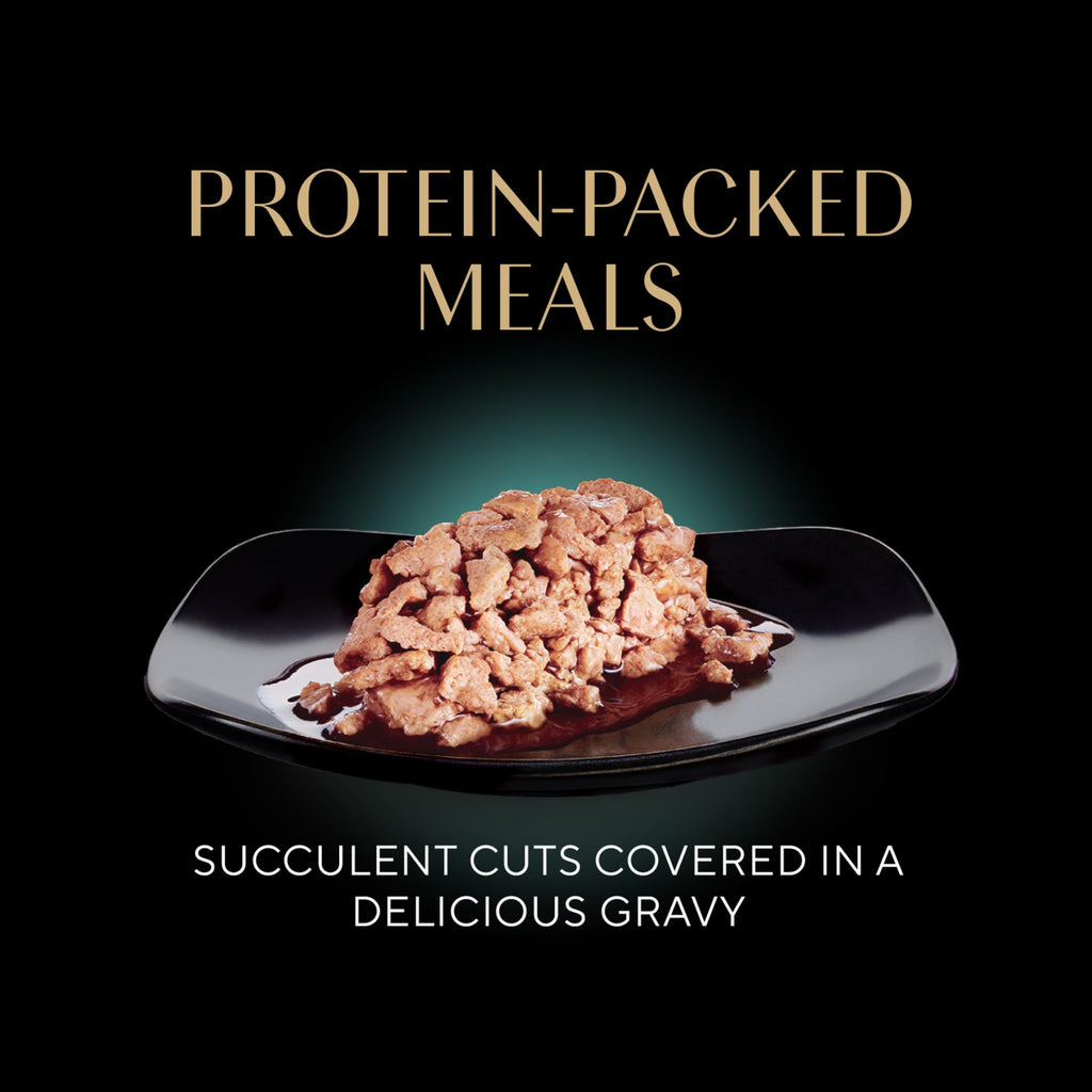 Sheba Perfect Portions Cuts Wet Cat Food, Seafood Pack, 2.6 oz, 24 ct