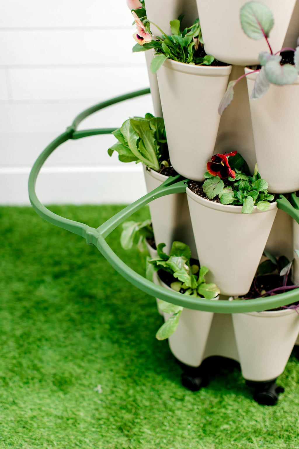 Greenstalk Set of 3 Plant Supports for Growing Tomatoes, Cucumbers, Peppers, Eggplant, and Squash Vertically in a Vertical Planter