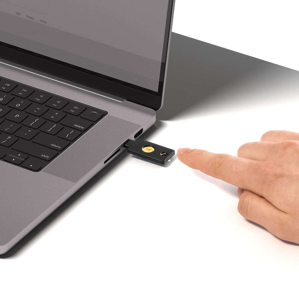 Yubico - YubiKey 5C NFC - Multi-Factor authentication (MFA) Security Key and passkey, Connect via USB-C or NFC, FIDO Certified - Protect Your Online Accounts