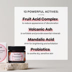 Mad Hippie MicroDermabrasion Facial - Exfoliating Face Scrub with Glycolic Acid, Mandelic Acid, AHA Complex & Hyaluronic Acid, 2.1 Fl Oz