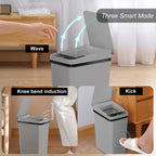 Yatmung 2.5 Gallon Motion Sensor Trash Can - Automatic Trash Can Touchless
