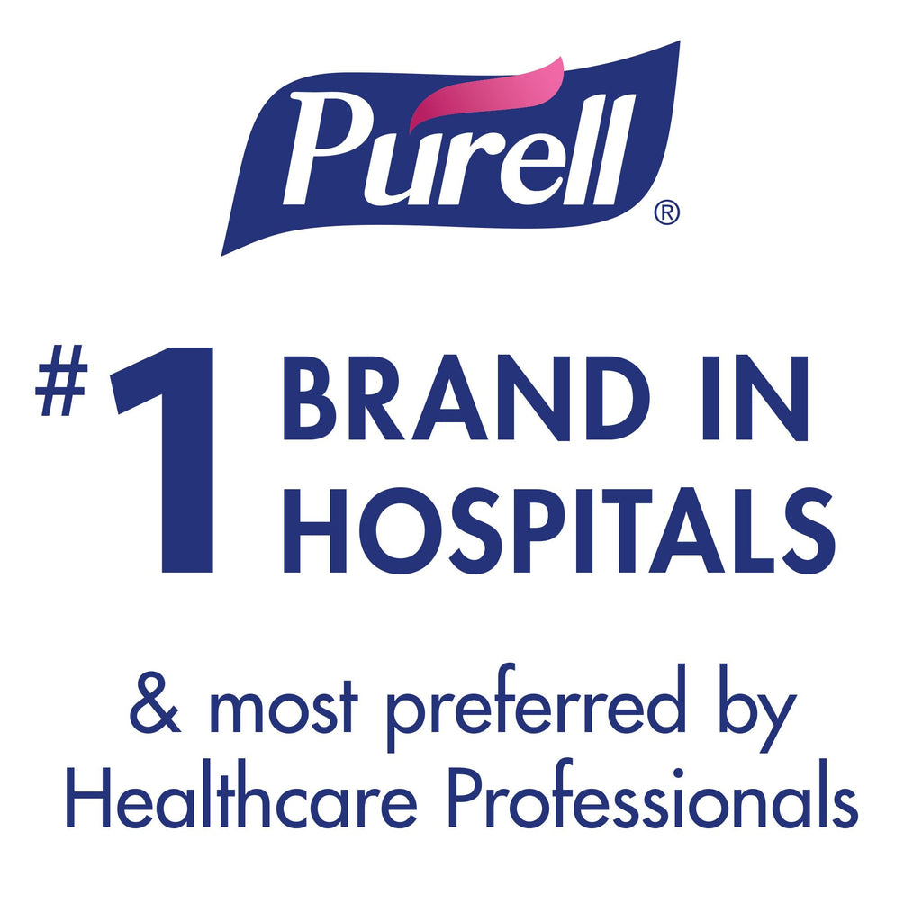 PURELL Advanced Hand Sanitizer Soothing Gel, Fresh Scent, 8 fl oz Pump Bottle (Pack of 4), 9674-06-ECDECO