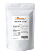 BulkSupplements.com L-Citrulline Malate 2:1 Powder - Nitric Oxide Boost, Citrulline Malate Supplement - Unflavored & Gluten Free - 3g per Servings, 500g (1.1 lbs) (Pack of 1)